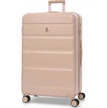 AEROLITE Plastový kufr T-635 L, béžový