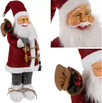 Vánoční dekorace Figurka - postavička Santa Claus – 45 cm