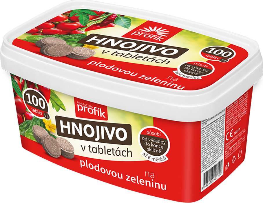 Forestina Hnojivo Profík - v tabletách na plodovou zeleninu 100 ks