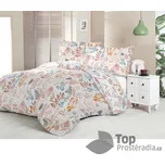 Saténové povlečení LUXURY COLLECTION 140x200+70x90 CORAL garden