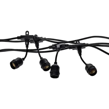 Venkovní osvětlení Venkovní dekorační girlanda MI2242 10xE27 15W