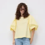 Reserved - Bavlněná halenka - světle žlutá - TV526-10X - TV526-10X-L