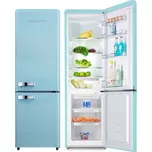 Wolkenstein KG250.4RT LB retro lednice modrá