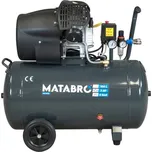 Matabro MB-K108, Olejový kompresor 100l, 230V s odlučovačem | 3500W
