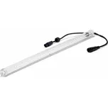 Easy Fix LED padající sníh 100 cm, ledově bílá, 200 diod, černý kabel IP44, prodlužovací