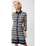 JOSEPH RINKOFF dámské šaty tmavě modré vzorované