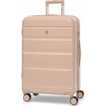 AEROLITE Plastový kufr T-635 M, béžový