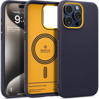 Pouzdro na mobilní telefon Spigen Caseology Nano Pop Mag Blueberry Navy iPhone 15 Pro Max