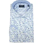 Pure by Hatico Košile Pure Modern Fit bílá / modrá velikost: 41/42, délka rukávu: dlouhý rukáv