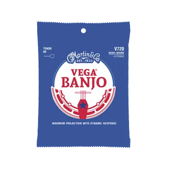 Struna pro hudební nástroj MARTIN V720 Vega Tenor Banjo