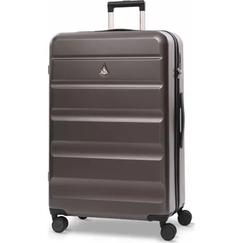 AEROLITE Plastový kufr T-635 L, tmavě šedý