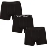 Pietro Filipi 3PACK černé boxerky Velikost: M