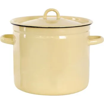 Hrnec Toro Smaltovaný hrnec s poklicí béžový