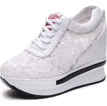 LEVNO Dámské boty na klínu Deanna Bílá - velikost 4 Velikosti OBUV: 35 Nové