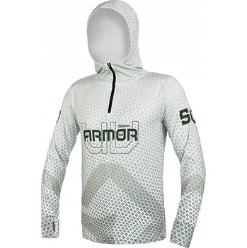 Pánské tričko Delphin UV Armor 50+ Olive