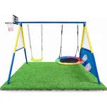 STYLO Zahradní houpačka pro děti 4v1 - modrá