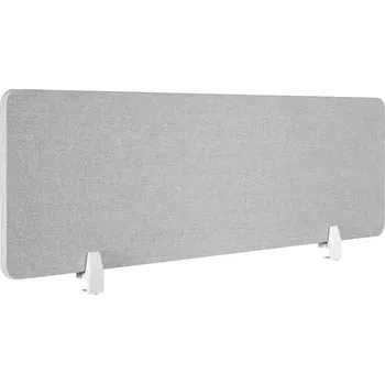 Psací stůl TECTAKE Noisy akustická přepážka na stůl, 172,5 cm, šedá