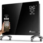 Tresko Smart Skleněný konvektor 1500 W GPH-15EA Černý
