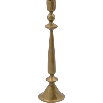 Svícen House Doctor Vysoký kovový svícen Lumi Antique gold