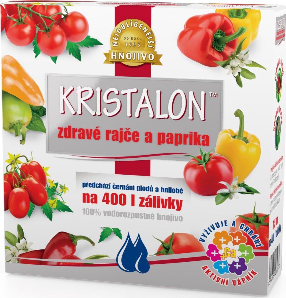 Agro 000506 Kristalon Zdravé rajče a paprika 0,5 kg