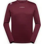 pánské funkční tričko dlouhý rukáv skialpové LA SPORTIVA Tour Long Sleeve M Redwood - S
