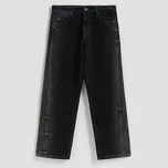 Reserved - Džíny baggy se sepraným efektem - šedá - YV108-90J - YV108-90J-29