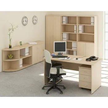 Psací stůl Kancelářský nábytek sestava Impress 11, javor