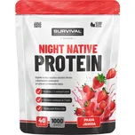 Survival Night Native Protein 1000 g pravá jahoda
