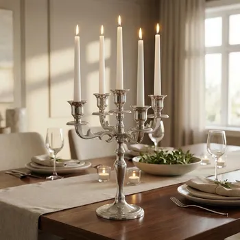 Svícen Svícen Varas pětiramenný, 27 cm 497882