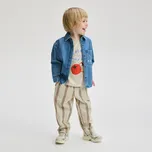 Reserved - Bavlněné tričko 3 ks - krémová - 004IT-01X - 004IT-01X-80