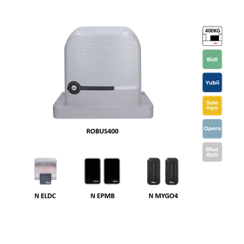 NICE Robus400BDKCE sada pro posuvnou bránu do 4 m/400 kg