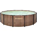 Marimex | Bazén Marimex Florida 4,57x1,32 m se zabudovaným skimmerem - motiv TEAK | 10340322
