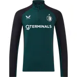 Triko s dlouhým rukávem Castore Feyenoord Rotterdam Rise Pro Coaches 1/4 Zip Sweatshirt Kids tj7061z-107 Velikost 134