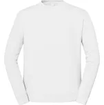 Fruit of the Loom Mikina z těžké bavlny Iconic Premium Set-In Sweat Velikost: M, Barva: bílá