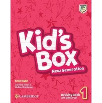 Anglický jazyk Kid´s Box New Generation 1 Activity Book with Digital Pack - Caroline Nixon, Michael Tomlinson