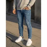 Tmavě modré pánské džíny slim fit Bolf 6458 - 36/XL