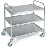APS Servírovací vozík třípolicový, nerezový 910x590x930 mm | APS, 11979