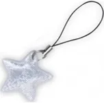 Taháček reflexní na zip Hvězda bílá