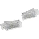 LED osvětlení interiéru VW, Audi, Seat, Škoda, Lamborghini, červené