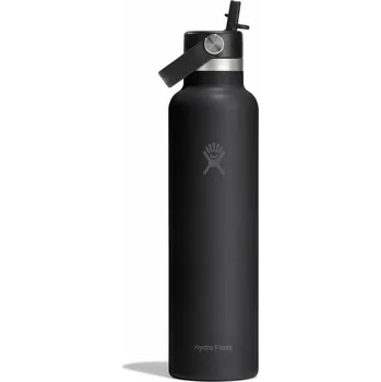 Termoska Hydro Flask Standard Flex Straw Cap 21 oz Barva: černá/šedá