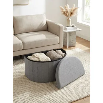 Taburet Sinsay - Taburet s úložným prostorem - šedá - 969HB-09X - 969HB-09X-ONE