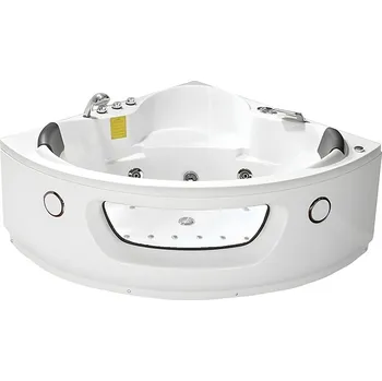 Vana BPS-koupelny Hydromasážní vana HYD-FL601H 140x140 s ohřevem vody