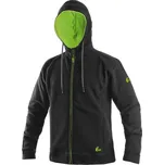 Mikina CXS HARRISON, pánská, černo-zelená Velikost: 2XL 1520-010-808-96