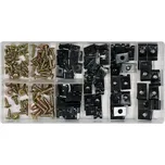 Vruty a podložky karosářská sada 170ks - YT-06780