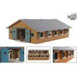 Kids Globe Dřevěné koňské stáje 1:32