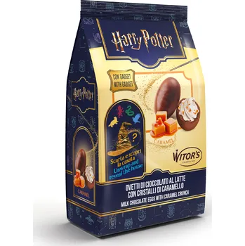 Cukrovinka Witor's Box čokoládových vajíček 120 g, karamel, Harry Potter