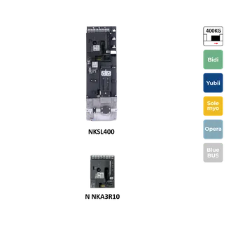 NICE NAKED pohon pro posuvnou bránu do 400kg