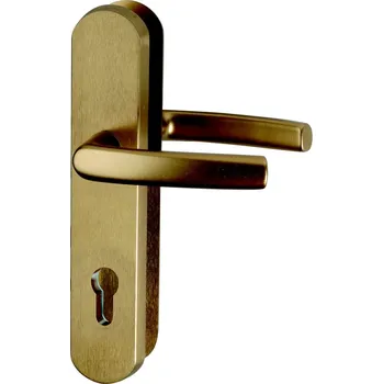 Dveřní kování Richter Czech R111.PZ90.TB2 90 mm bronz elox