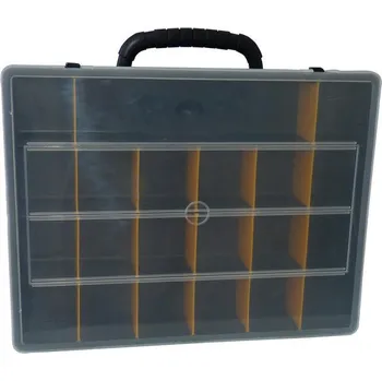 Dílenský regál Plastový organizér na vyvažovací závaží, 21 přihrádek - F10259