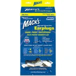 Macks Pillow Soft silikonové tvarovatelné ucpávky špunty do uší bílé 6 párů Množství v balení: 200 párů Silikonové špunty do uší